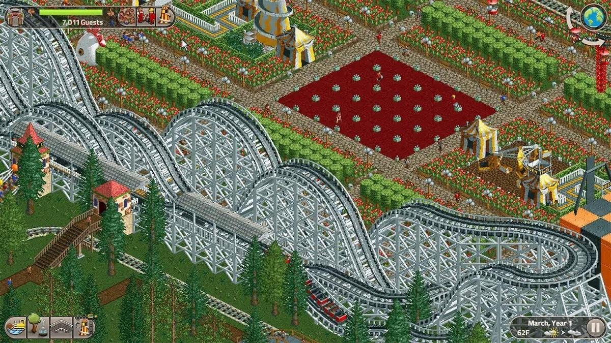 Фото: Rollercoaster Tycoon Classic