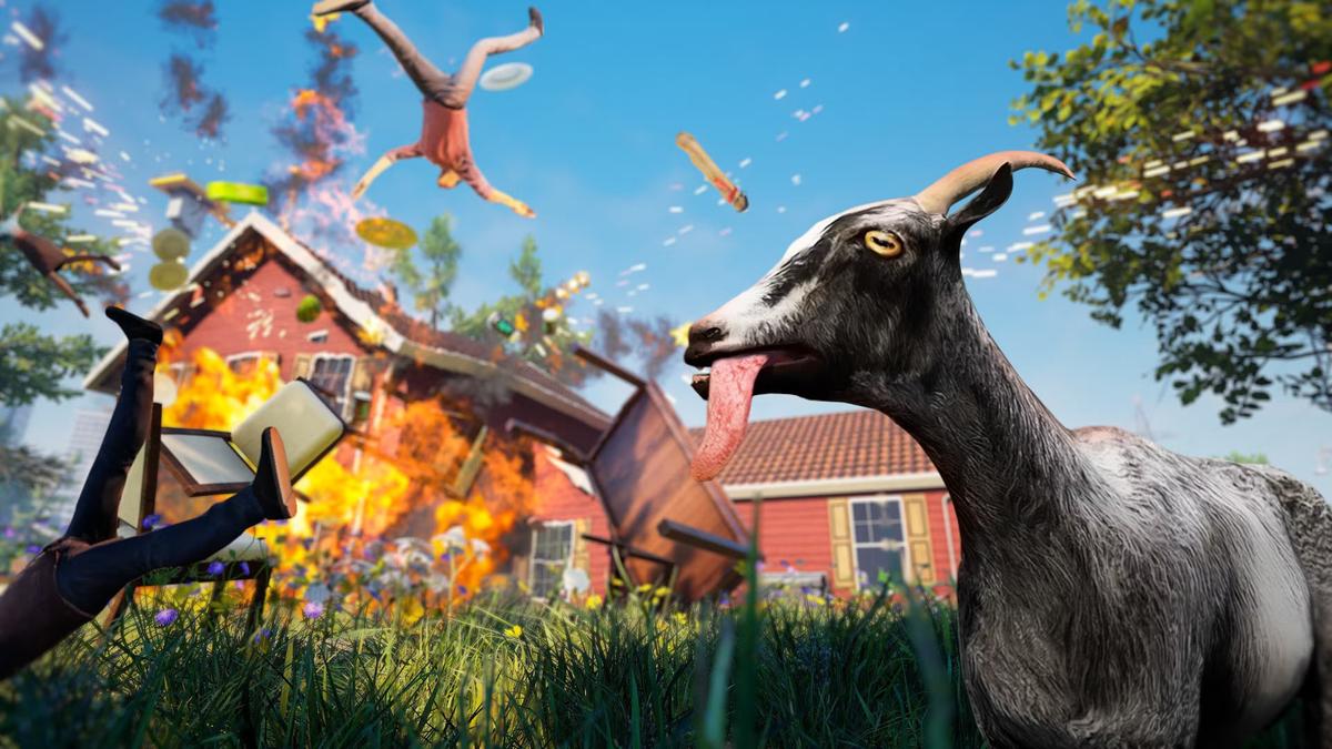 Фото: Goat Simulator