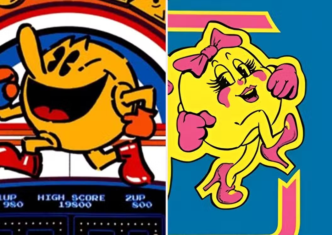 Фото: Pac-Man и Ms. Pac-Man