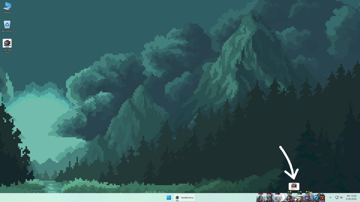 Фото: TBH: Task Bar Hero