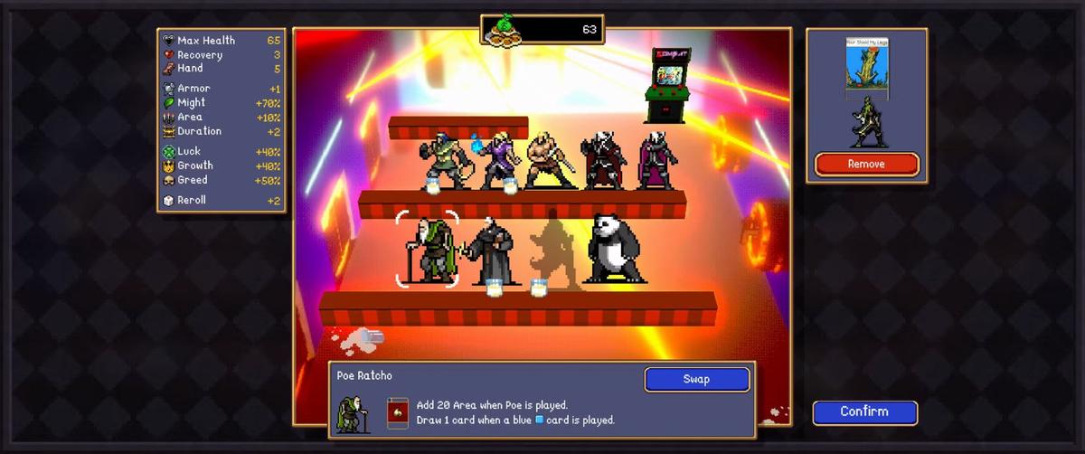 Фото: Vampire Crawlers: The Turbo Wildcard from Vampire Survivors