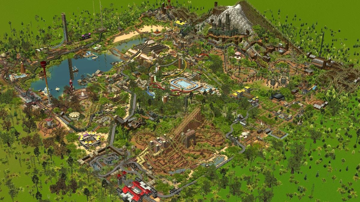 Фото: RollerCoaster Tycoon 3